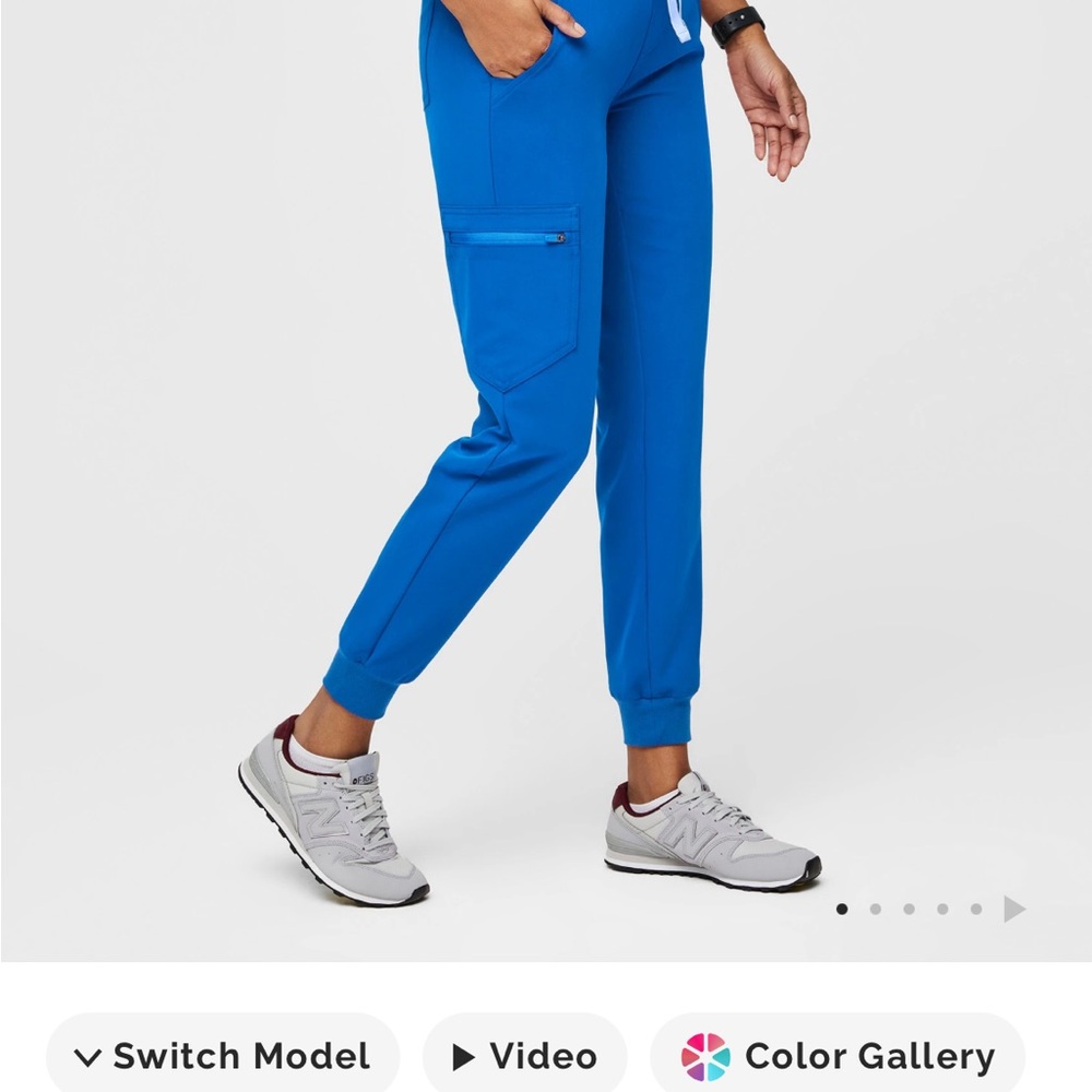 Figs Royal Blue Zamora Jogger